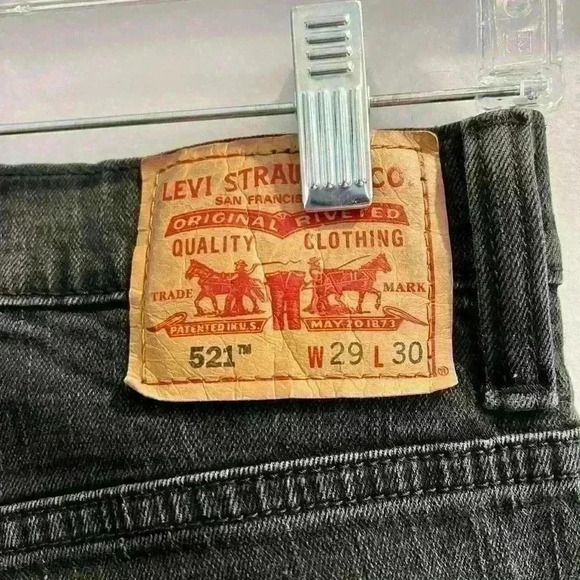 Levis 521 29x30 - Picture 5 of 6